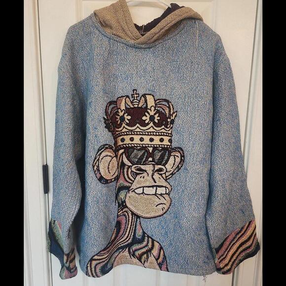 Monkey‎ Hoodie - Picture 1 of 3